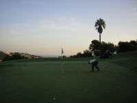 Canyamel hole 4, It`s the early bird that catches the worm