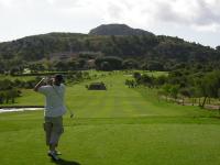 Canyamel:tee shot hole 9