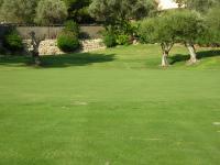 Bendinat 24.08: view over the new green at hole 18