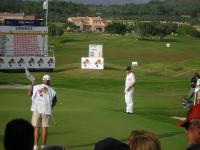 18th hole, Sergios last putt??