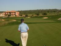 nothing to complain with this tee shot at hole 9