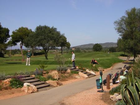 Son Antem West,tee 1 with starter