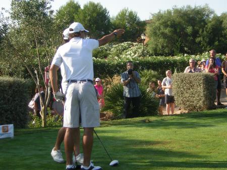 Rafa shows with local knowledge the way for his partner