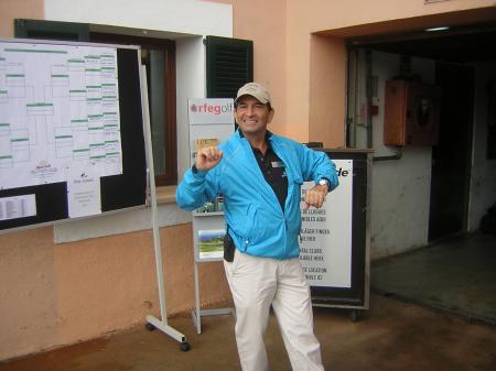 Nino, head caddy master