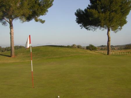 brillant day with snow coverd mountain