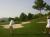 Hole 10, after a super drive only a short chip