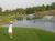 hole 12 par 3, hdcp 5, well done Katja